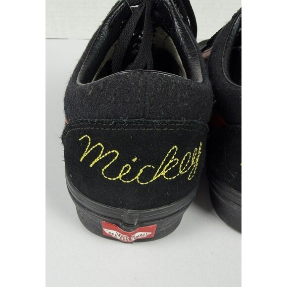 Vans X Mickey Mouse Club Old Skool Shoes Black Red 721356 Sneaker Men’s Size 11 main image 11